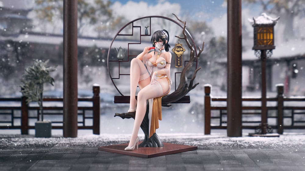 Original Character PVC Statue 1/7 Xiami China Dress Step On Snow Ver. 26 cm Image 4