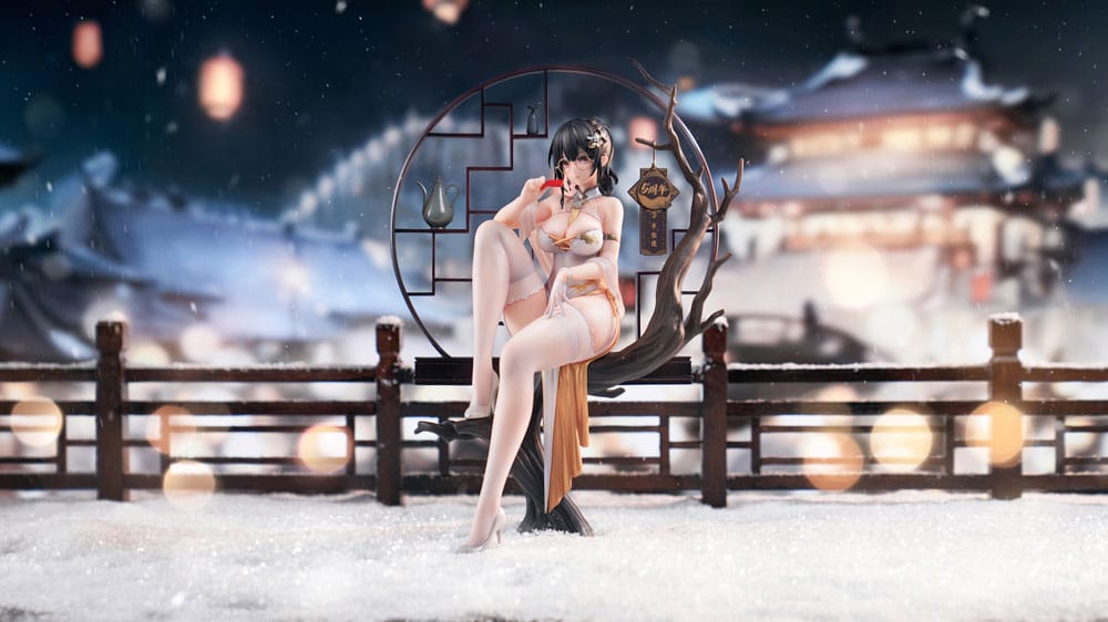 Original Character PVC Statue 1/7 Xiami China Dress Step On Snow Ver. 26 cm Image 6