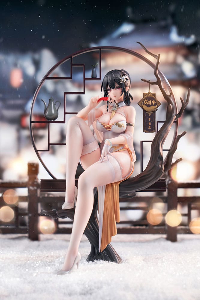 Original Character PVC Statue 1/7 Xiami China Dress Step On Snow Ver. 26 cm Image 7