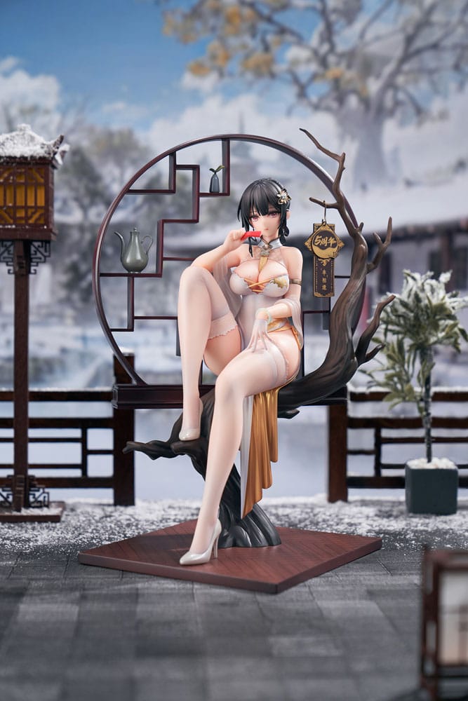 Original Character PVC Statue 1/7 Xiami China Dress Step On Snow Ver. 26 cm Image 8
