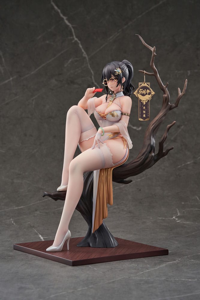 Original Character PVC Statue 1/7 Xiami China Dress Step On Snow Ver. 26 cm Image 17
