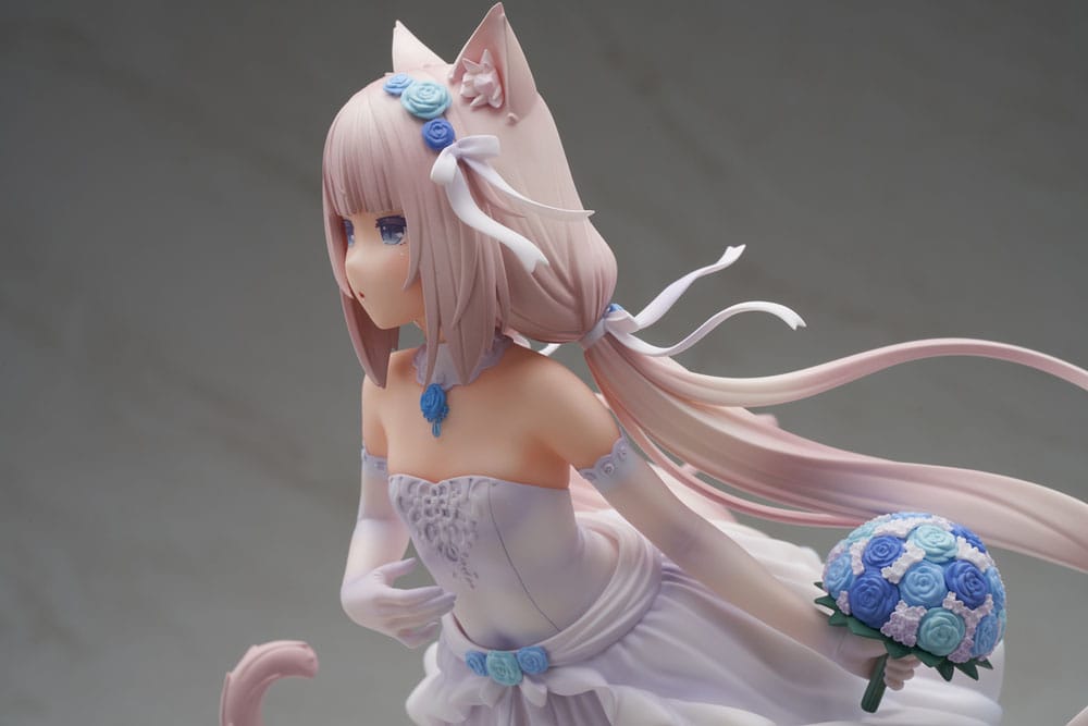 Nekopara PVC Statue 1/7 Nekopara Vanilla Dream of Eden Ver. 23 cm Image 3
