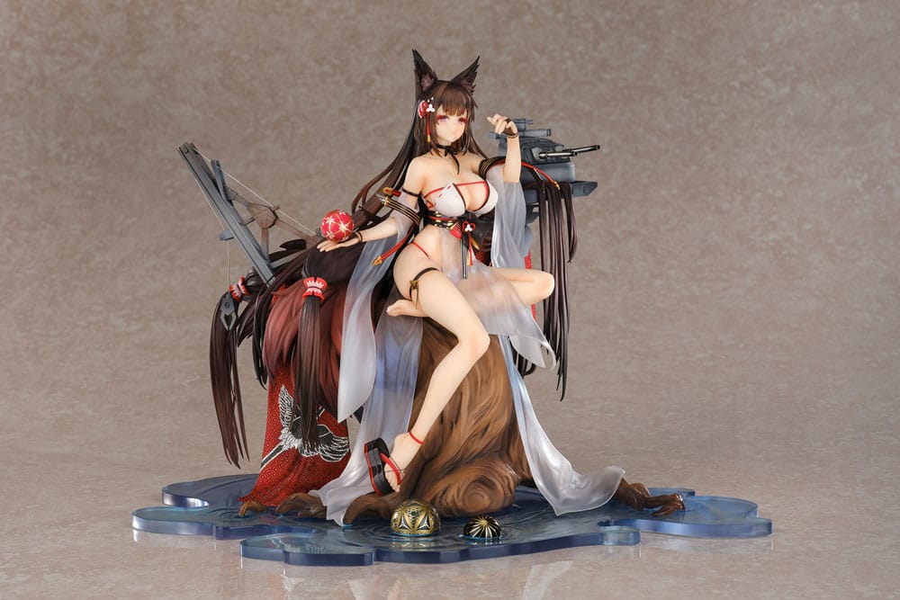 Azur Lane PVC Statue 1/7 Amagi Wending Waters Serene Lotus Ver. 25 cm Image 2