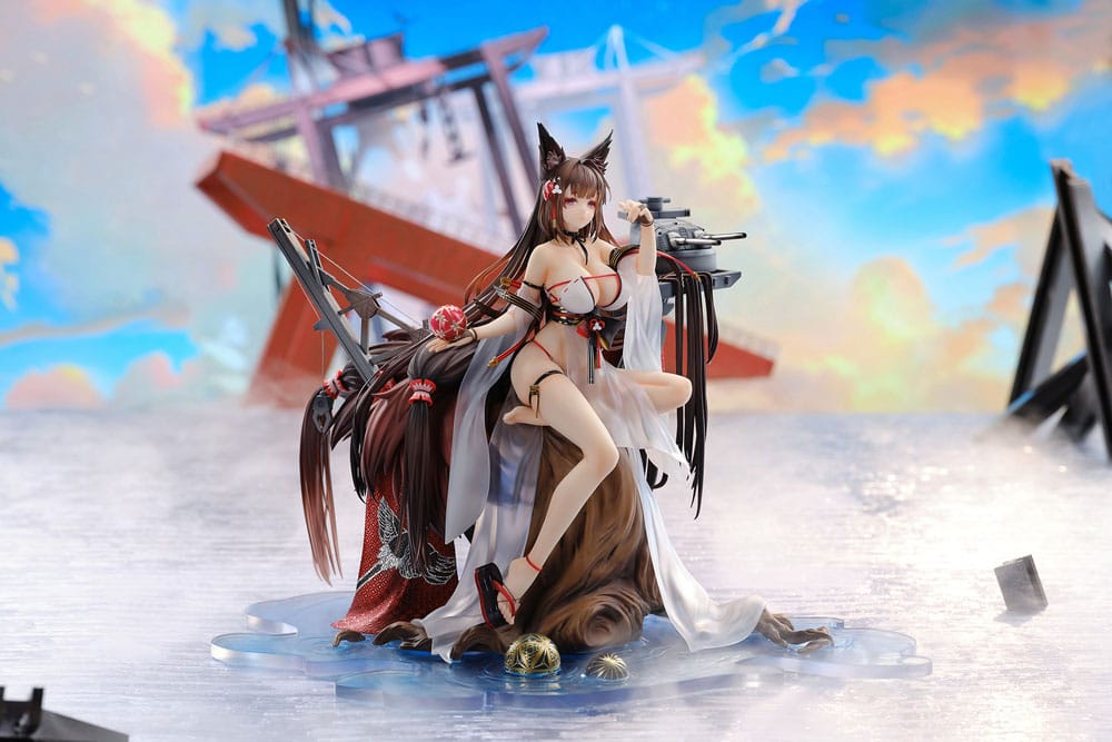 Azur Lane PVC Statue 1/7 Amagi Wending Waters Serene Lotus Ver. 25 cm Image 13