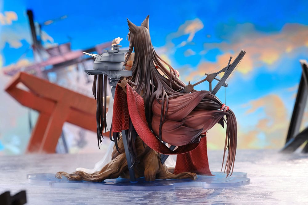 Azur Lane PVC Statue 1/7 Amagi Wending Waters Serene Lotus Ver. 25 cm Image 14