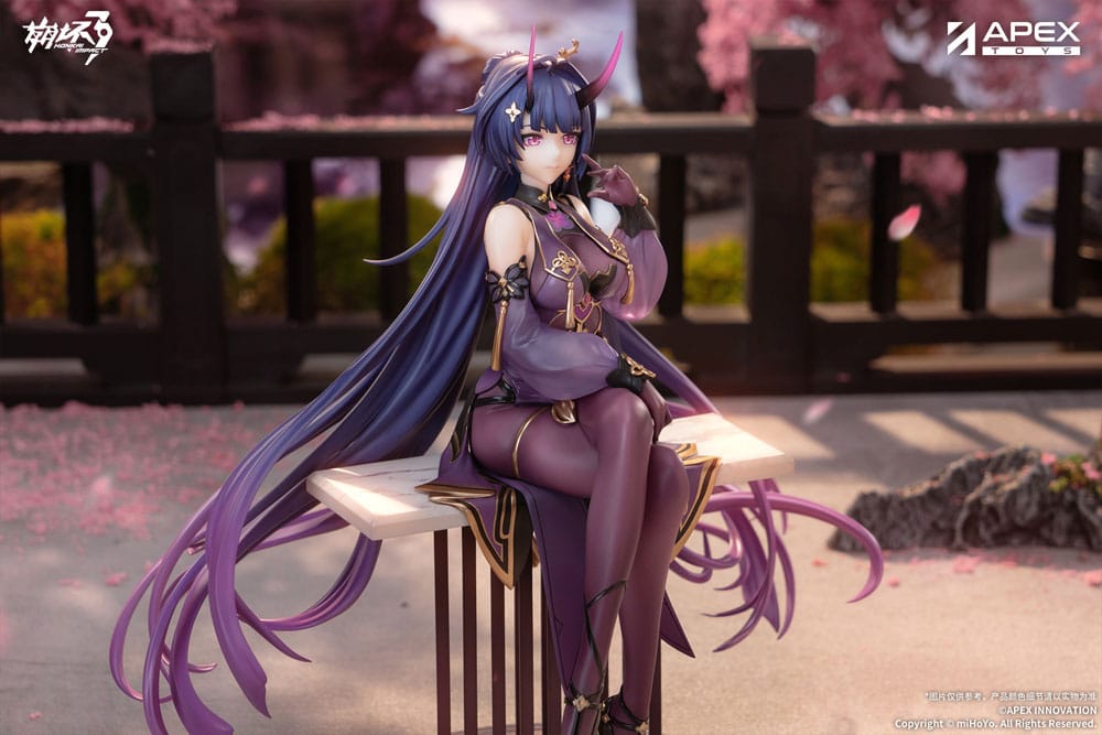 Honkai Impact 3rd PVC Statue 1/7 Mei Raiden Herrscher of Thunder Aqueous Springtide Ver. 22 cm Image 3