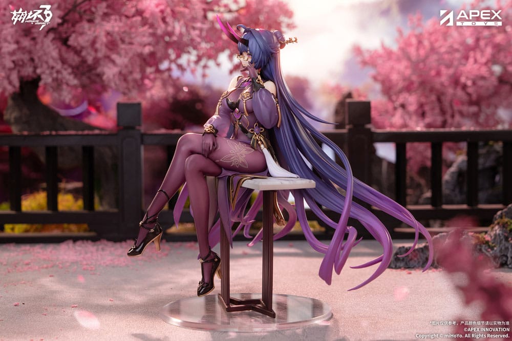 Honkai Impact 3rd PVC Statue 1/7 Mei Raiden Herrscher of Thunder Aqueous Springtide Ver. 22 cm Image 7