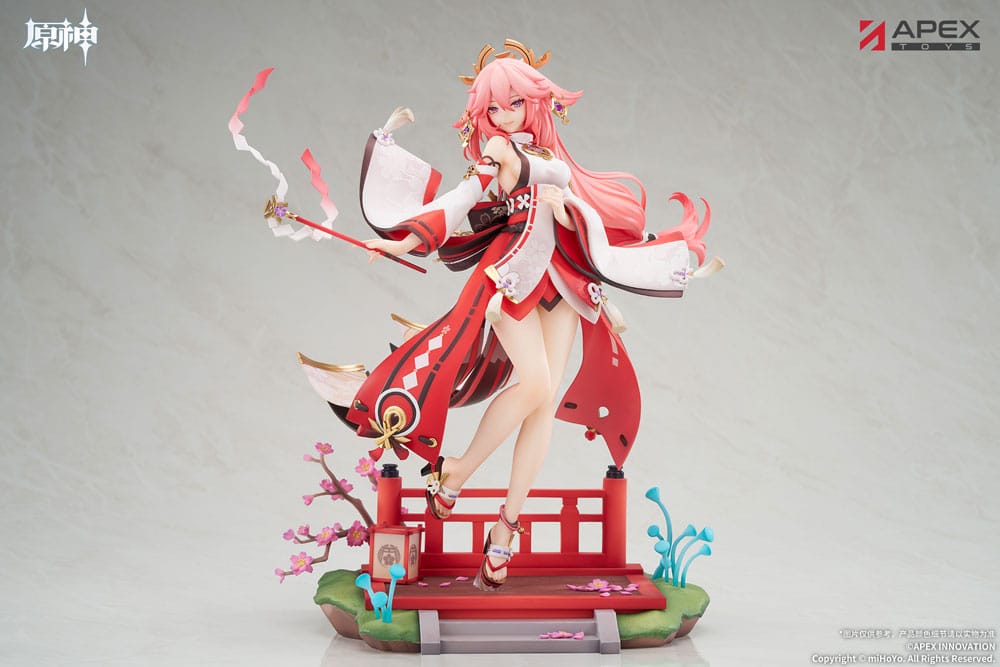 Genshin Impact PVC Statue 1/7 Yae Miko Astute Amusement Ver. 28 cm Image 1