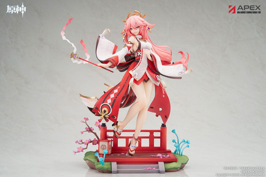 Genshin Impact PVC Statue 1/7 Yae Miko Astute Amusement Ver. 28 cm Image 1