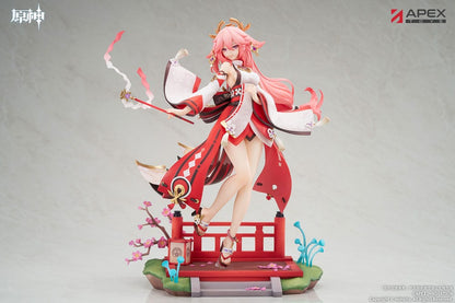 Genshin Impact PVC Statue 1/7 Yae Miko Astute Amusement Ver. 28 cm Image 1