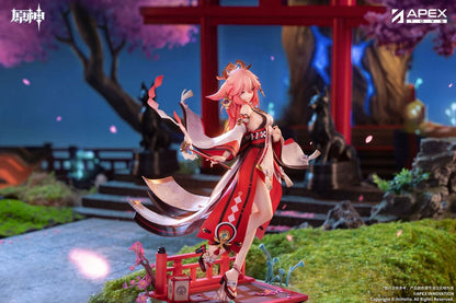 Genshin Impact PVC Statue 1/7 Yae Miko Astute Amusement Ver. 28 cm Image 4