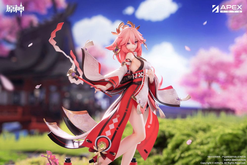 Genshin Impact PVC Statue 1/7 Yae Miko Astute Amusement Ver. 28 cm Image 5