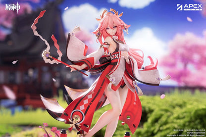 Genshin Impact PVC Statue 1/7 Yae Miko Astute Amusement Ver. 28 cm Image 7