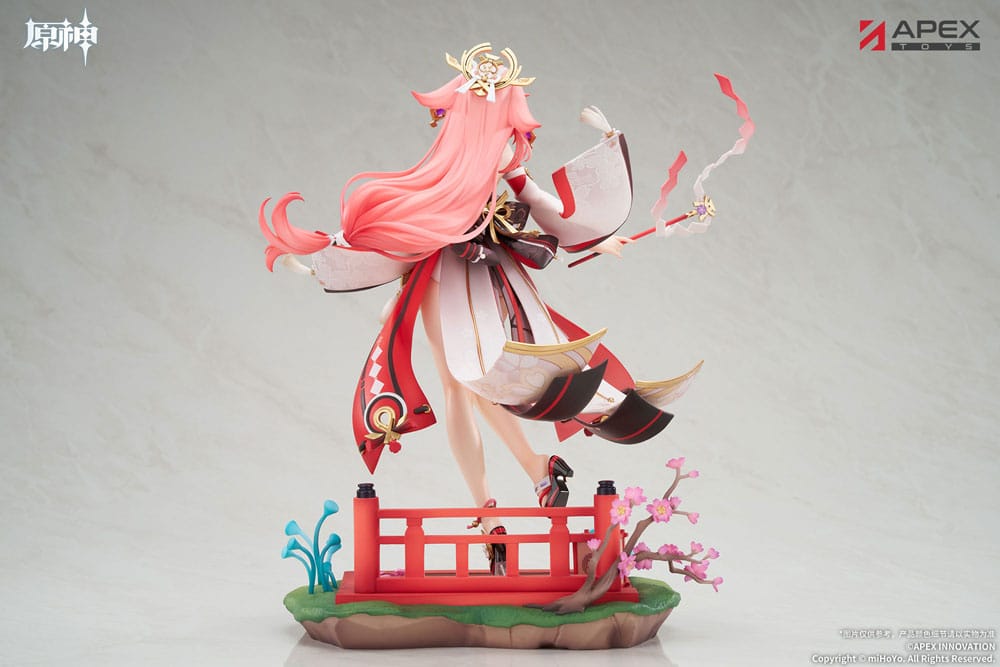 Genshin Impact PVC Statue 1/7 Yae Miko Astute Amusement Ver. 28 cm Image 8