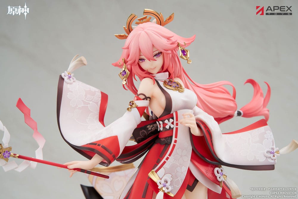 Genshin Impact PVC Statue 1/7 Yae Miko Astute Amusement Ver. 28 cm Image 9