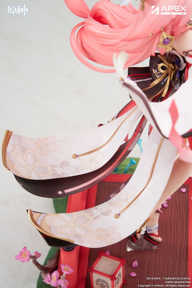 Genshin Impact PVC Statue 1/7 Yae Miko Astute Amusement Ver. 28 cm Image 12