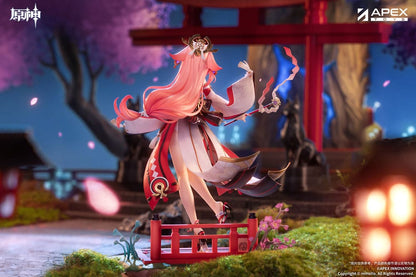 Genshin Impact PVC Statue 1/7 Yae Miko Astute Amusement Ver. 28 cm Image 18