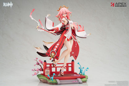Genshin Impact PVC Statue 1/7 Yae Miko Astute Amusement Ver. 28 cm Image 26
