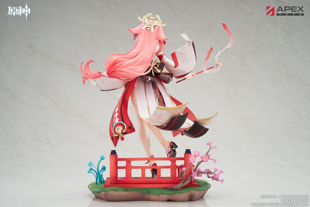 Genshin Impact PVC Statue 1/7 Yae Miko Astute Amusement Ver. 28 cm Image 28
