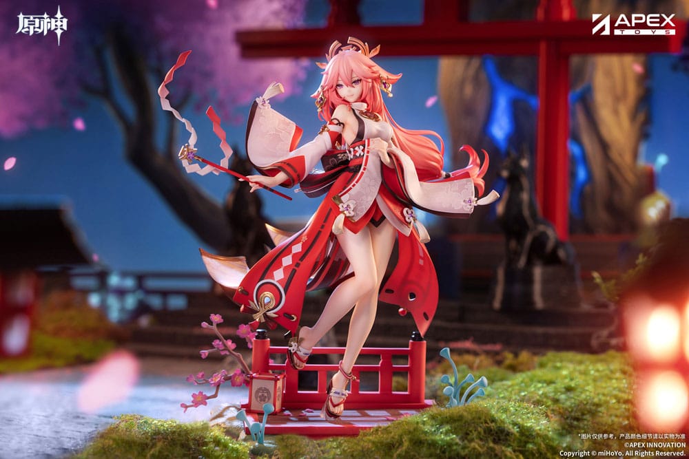 Genshin Impact PVC Statue 1/7 Yae Miko Astute Amusement Ver. 28 cm Image 35