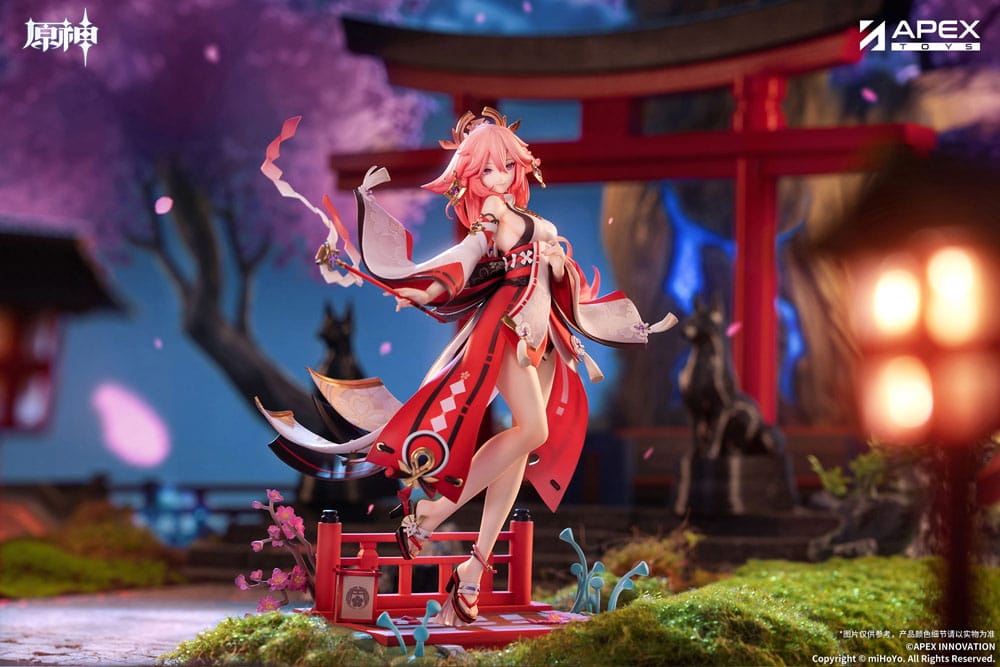 Genshin Impact PVC Statue 1/7 Yae Miko Astute Amusement Ver. 28 cm Image 38