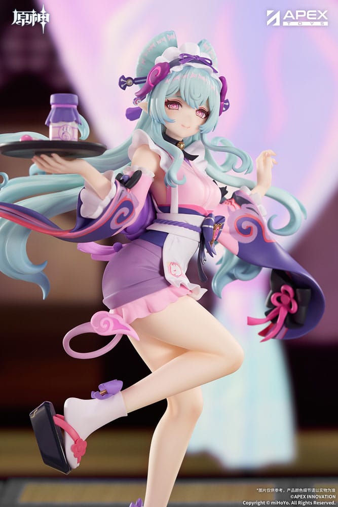 Genshin Impact LIMPIE Series PVC Statue 1/8 Yumemizuki Mizuki Embrace of Enchanting Dreams Ver. 23 cm Image 4