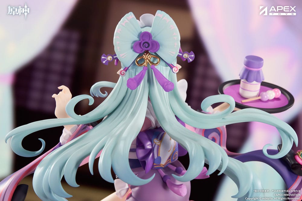 Genshin Impact LIMPIE Series PVC Statue 1/8 Yumemizuki Mizuki Embrace of Enchanting Dreams Ver. 23 cm Image 5