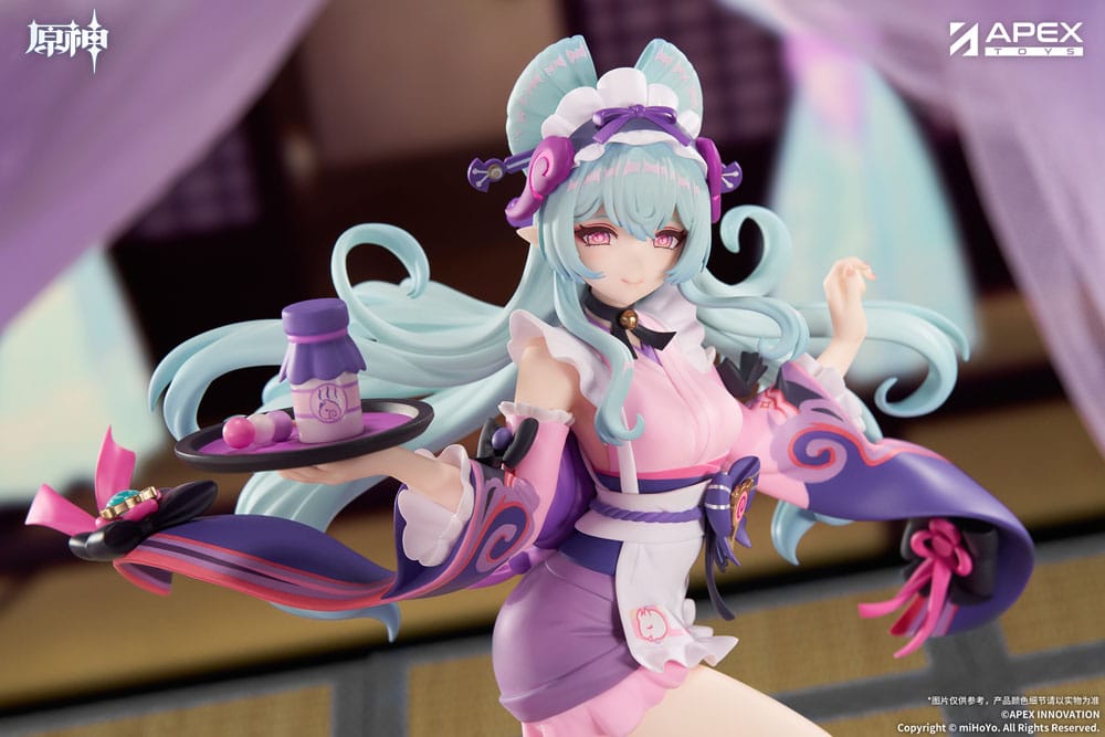 Genshin Impact LIMPIE Series PVC Statue 1/8 Yumemizuki Mizuki Embrace of Enchanting Dreams Ver. 23 cm Image 8