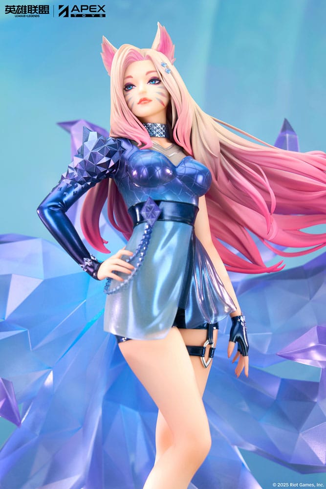 League of Legends PVC Statue 1/7 K/DA ALL OUT Ahri 27 cm Image 1