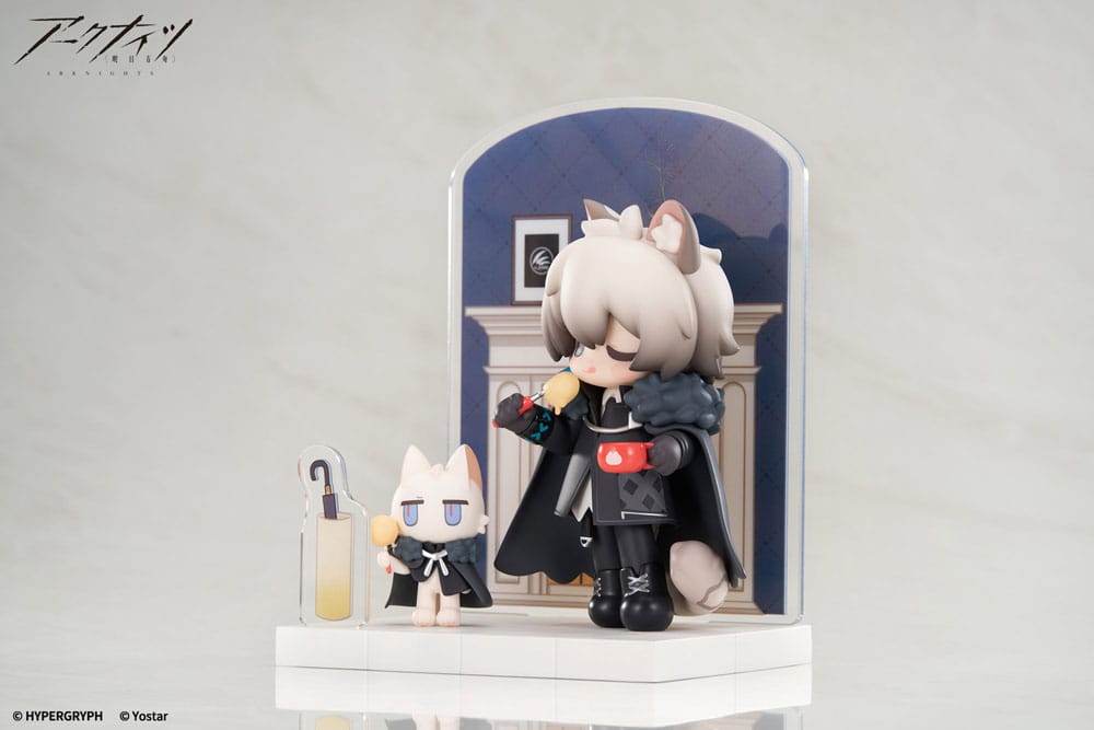 Arknights Would You Like A Dessert? Mini Series PVC Statue SilverAsh 10 cm Image 3