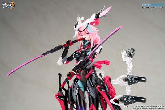 Honkai Impact 3rd Arctech Posable Series Actionfigur 1/8 Sakura Yae Darkbolt Jonin Neon Shade Ver. 22 cm Image 2