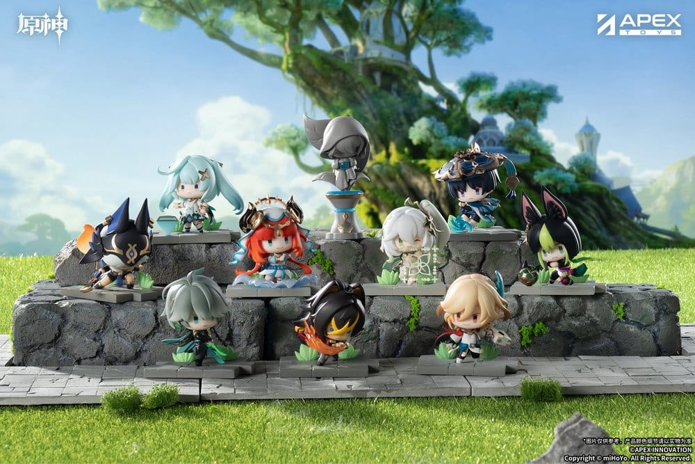 Genshin Impact Senjou no Eishi Minifiguren sumeru Version Blind Box Display (9) Image 1