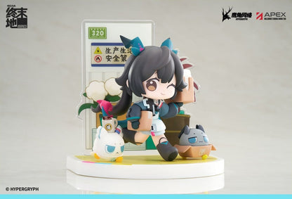 Arknights Cuties Series PVC Figur Endfield Chen Qianyu 12 cm Image 4