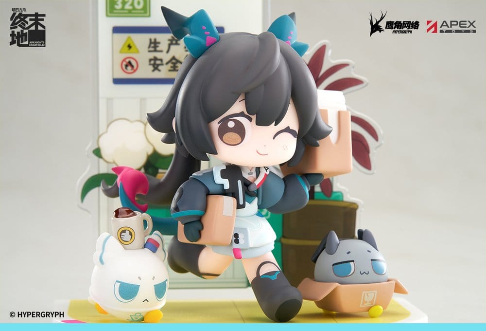 Arknights Cuties Series PVC Figur Endfield Chen Qianyu 12 cm Image 5
