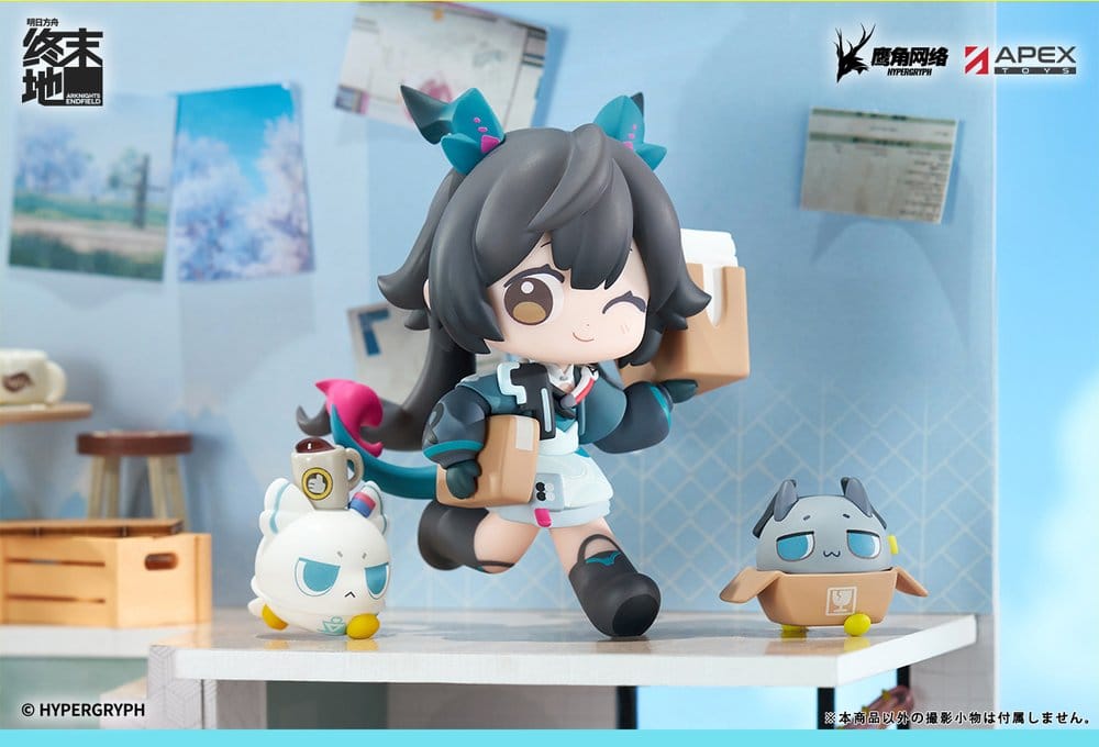 Arknights Cuties Series PVC Figur Endfield Chen Qianyu 12 cm Image 8