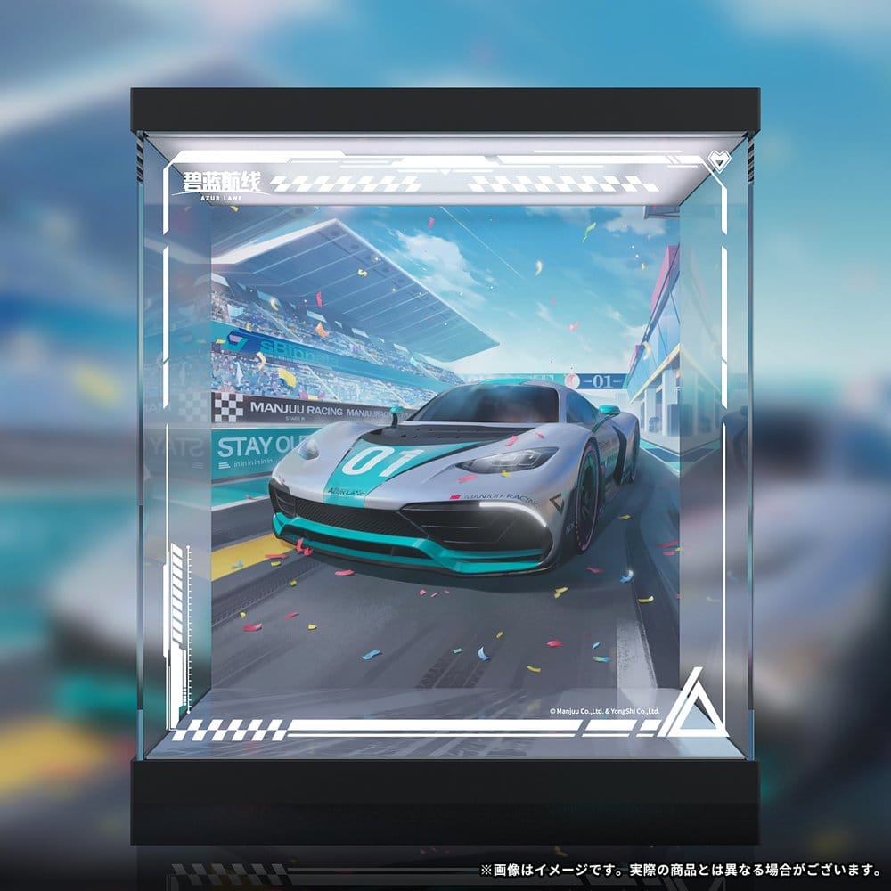 Azur Lane Acryl LED Display Case für Shinano Moonlit Chrome Ver. 30 x 34 cm Image
