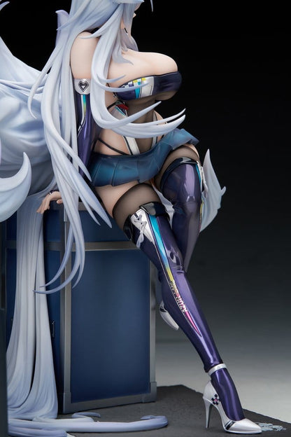 Azur Lane PVC Figur 1/7 Shinano Moonlit Chrome Ver. Acrylic Special Edition w/Display 25 cm Image 2