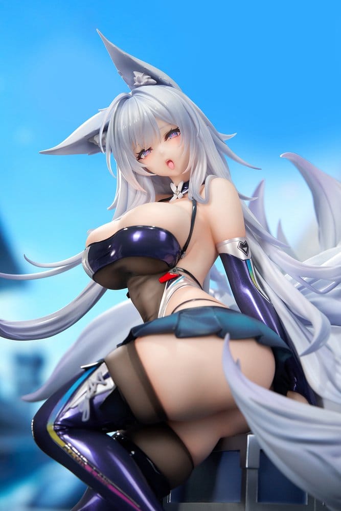 Azur Lane PVC Figur 1/7 Shinano Moonlit Chrome Ver. Acrylic Special Edition w/Display 25 cm Image 14