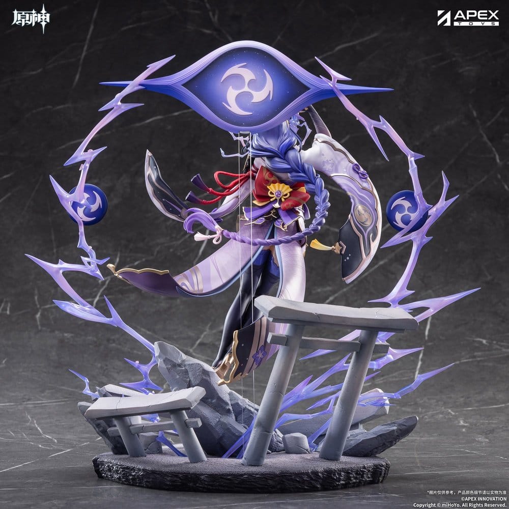 Genshin Impact PVC Figur 1/7 Raiden Shogun Plane of Euthymia Ver. 36 cm Image 7