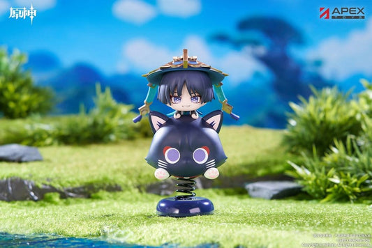 Genshin Impact Chibi Chara Yurayura Stand PVC Figur Wanderer 11 cm Image 2