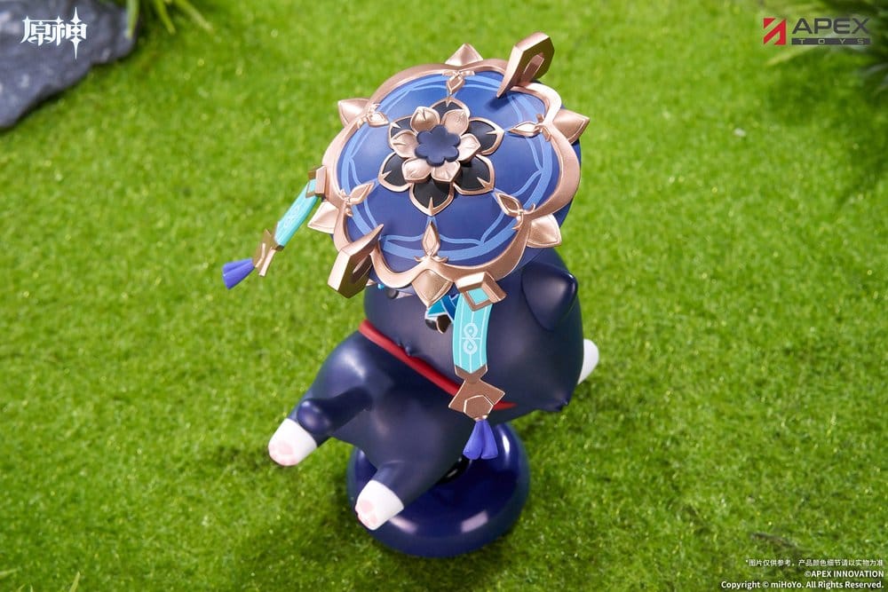 Genshin Impact Chibi Chara Yurayura Stand PVC Figur Wanderer 11 cm Image 5