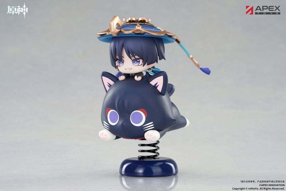 Genshin Impact Chibi Chara Yurayura Stand PVC Figur Wanderer 11 cm Image 8