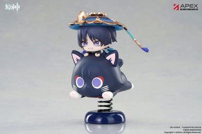 Genshin Impact Chibi Chara Yurayura Stand PVC Figur Wanderer 11 cm Image 8