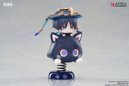 Genshin Impact Chibi Chara Yurayura Stand PVC Figur Wanderer 11 cm Image 9