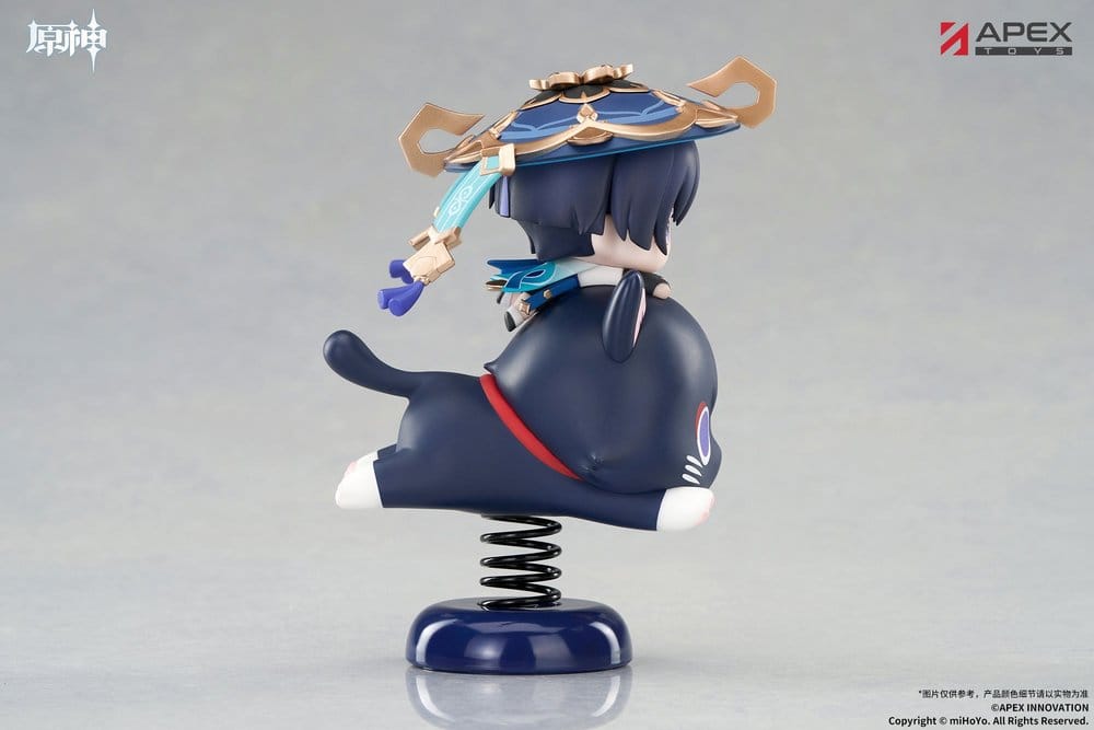 Genshin Impact Chibi Chara Yurayura Stand PVC Figur Wanderer 11 cm Image 10
