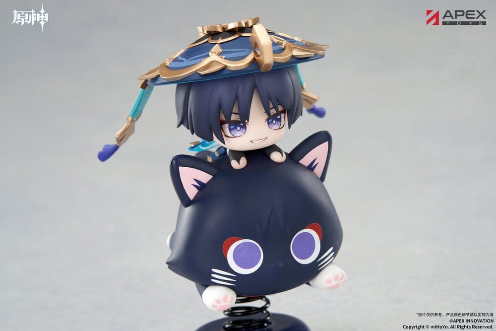 Genshin Impact Chibi Chara Yurayura Stand PVC Figur Wanderer 11 cm Image 14