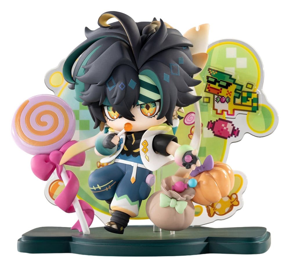 Genshin Impact Chibi Chara PVC Figur You Ye Qi Xiang Series Kinich 11 cm Image 1