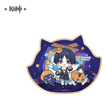 Genshin Impact You Ye Qi Xiang Series Chibi Chara PVC Statue Wanderer 10 cm Image 14