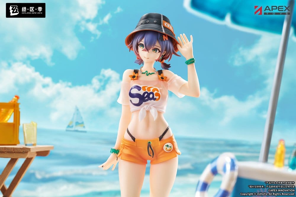 Zenless Zone Zero Limpie Series PVC Figur 1/8 Belle Summer Skies Ver. 22 cm Image 3