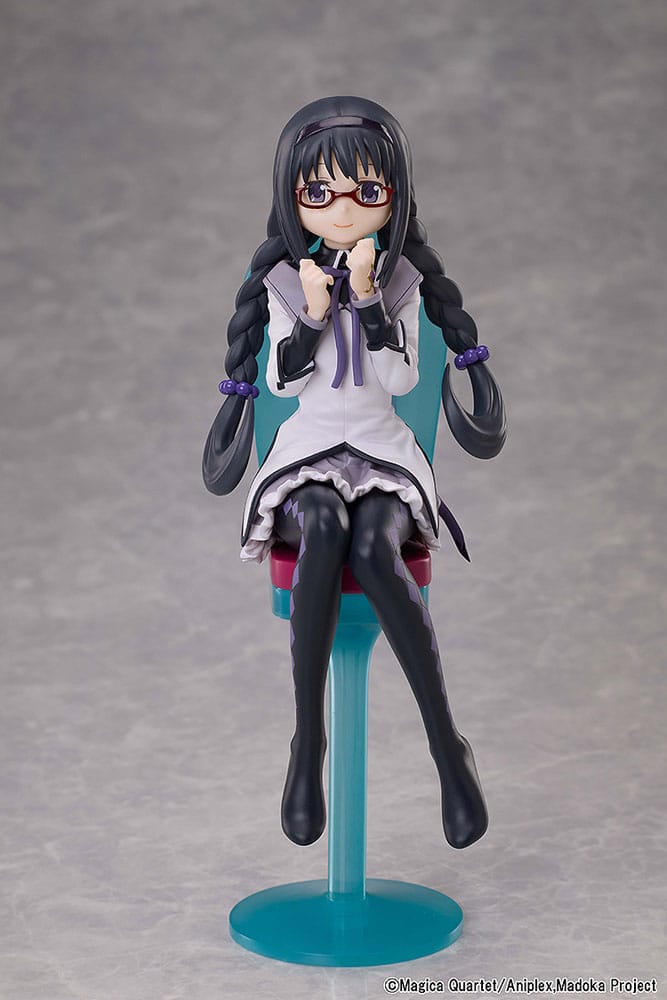 Puella Magi Madoka Magica The Movie: Rebellion PVC Statue Homura Akemi Tea Party Cake Song Ver. 18 cm Image 2